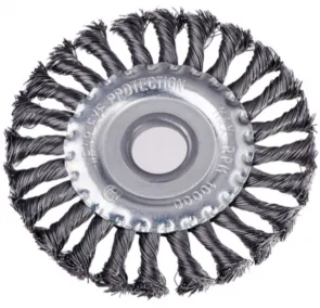 Circular Wire Brush with Twisted Wire