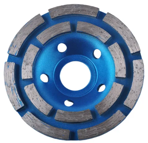 Diamond Cup Grinding Wheel 2 Semented Row