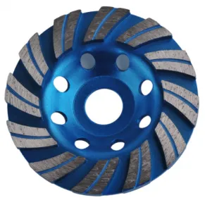 Diamond Cup Grinding Wheel Double Flower Shape