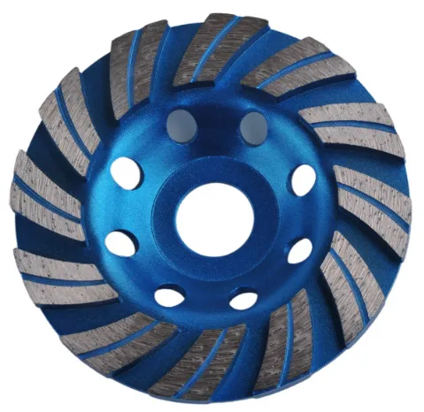 Diamond Cup Grinding Wheel Double Flower Shape