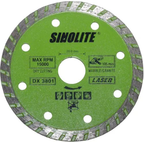 Diamond Turbo Saw Blade with Cooling Holes