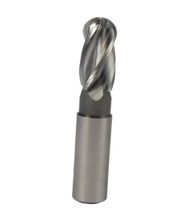HSSCO8 4F Short Length Ball Nose End Mill