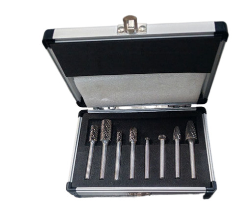 8Pcs Carbide Burr Sets SA/SB/SC/SD/SE/SF/SG/SL-Double Cut 1/2"x1/4"