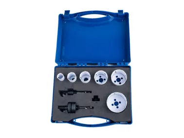 9pcs Bi-metal Hole Saw Set