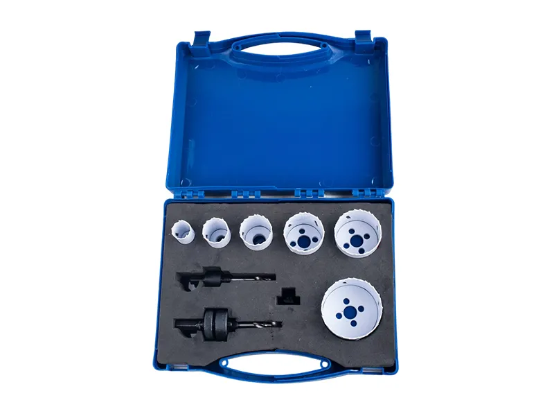9pcs Bi-metal Hole Saw Set
