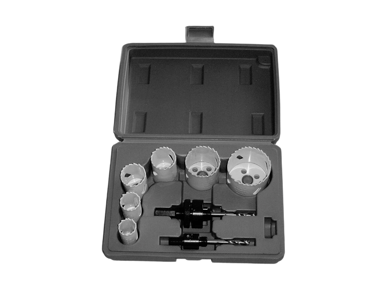 8pcs Lockset Hole Saw Kit