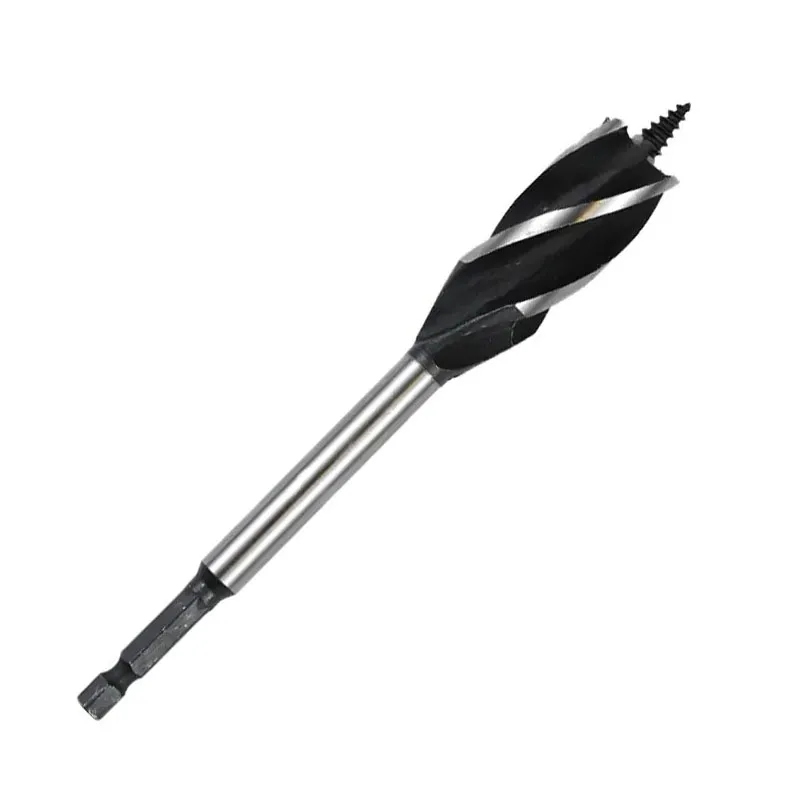 4 Fluted Auger Bit with Hex shank, length 152mm (6")