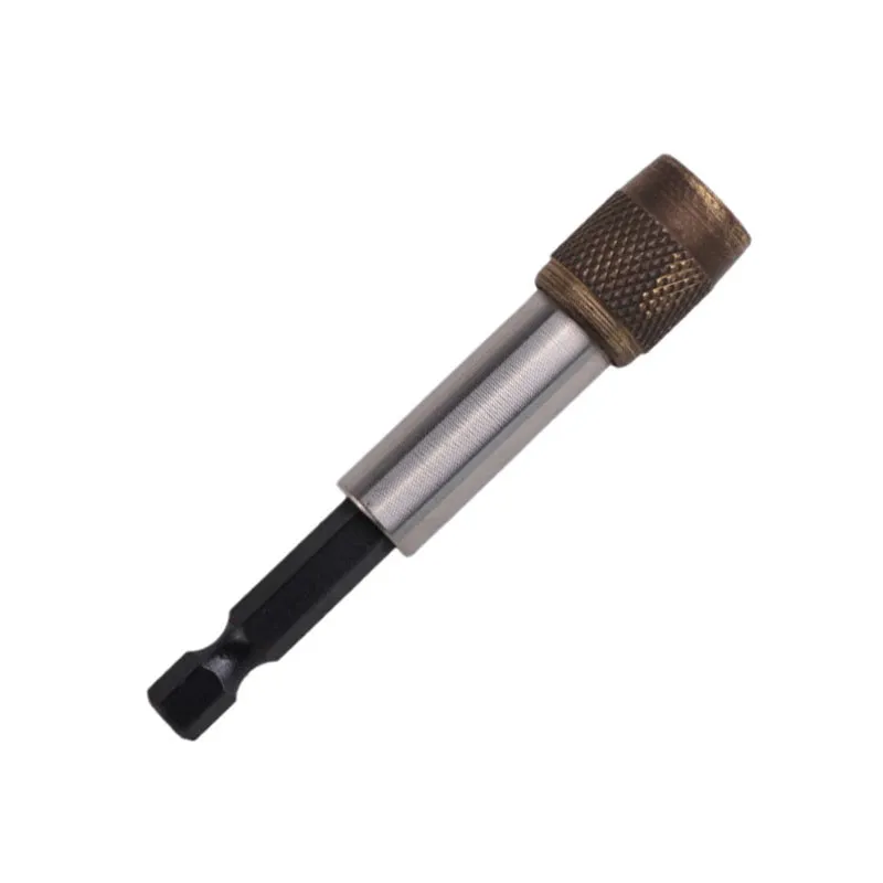 Quick change Magnetic Bit Holder， Knurling Design