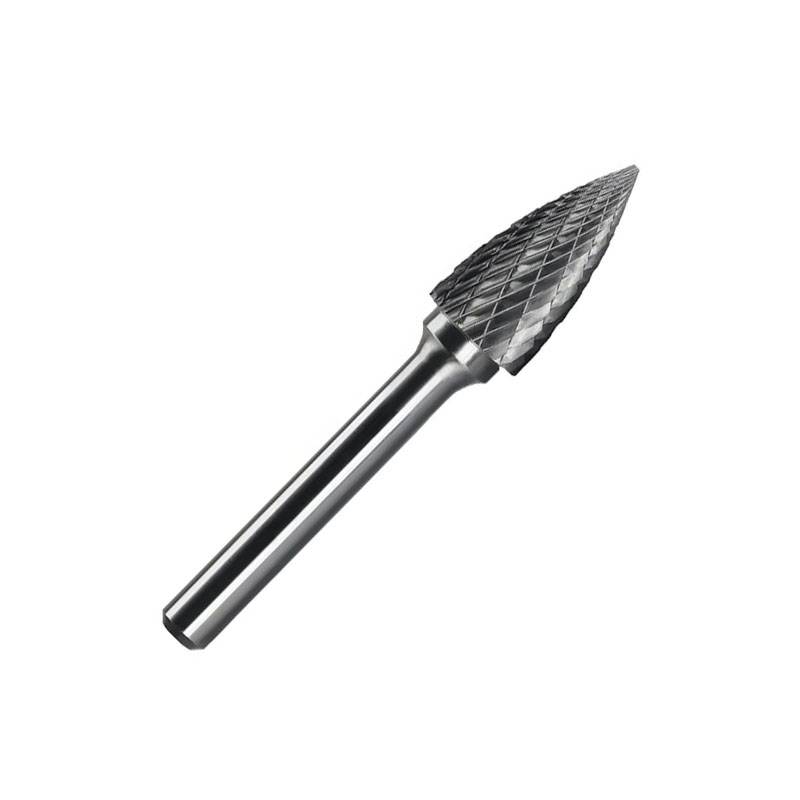 Tungsten Carbide Burr Shape G, Pointed Tree