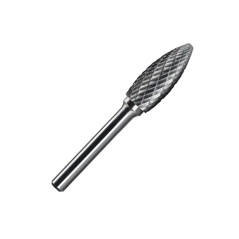 Tungsten Carbide Burr Shape H, Flame