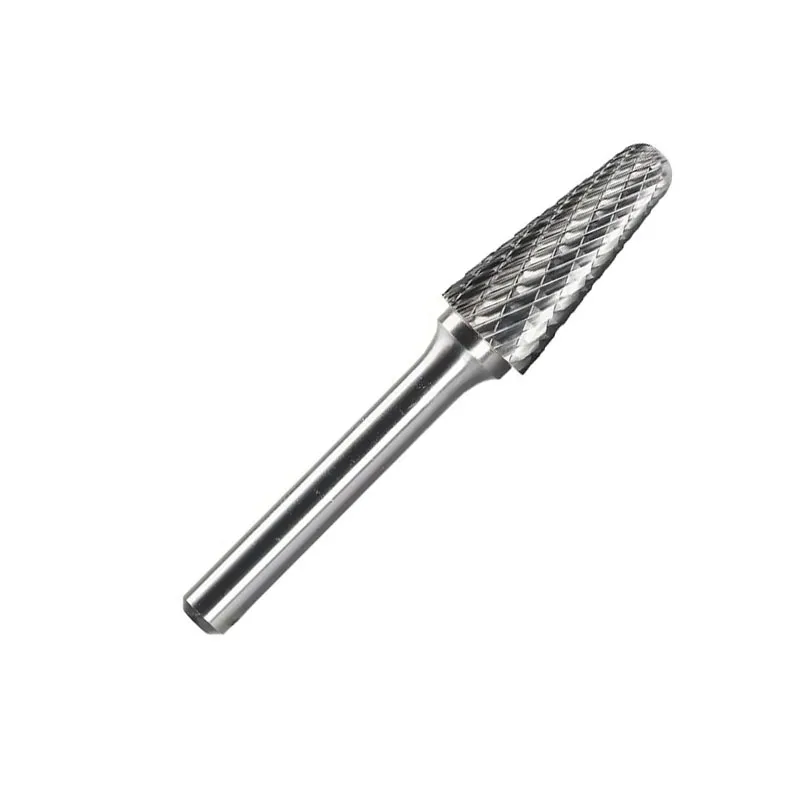 Tungsten Carbide Burr Shape L , Ball Nosed Cone