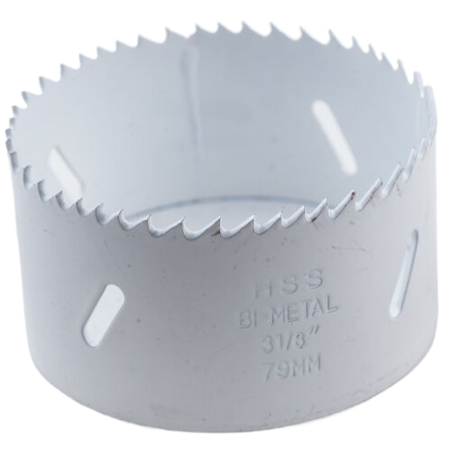 HSS Bi-Metal Hole Saw White Color