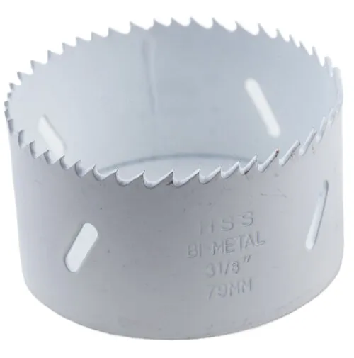 HSS Bi-Metal Hole Saw White Color