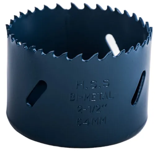 HSS Bi-Metal Hole Saw, dark blue color