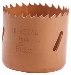 HSS Bi-Metal Hole Saw, Orange Color