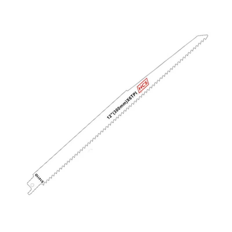 Reciprocating Saw Blade S1411D HCS 6TPI for Wood Boards Plastics