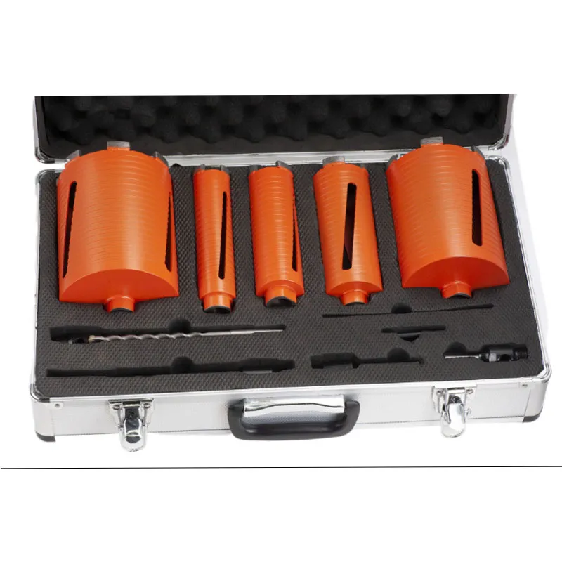 Diamond Core Drill for Dry Cutting, M16 11pcs Kit