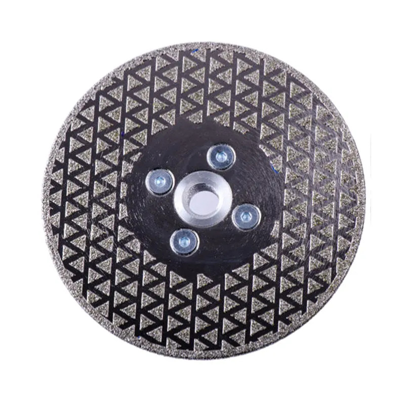 Diamond Electroplated Saw Blade with Flange