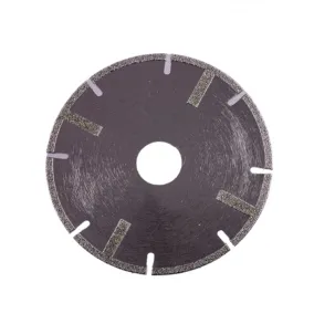 Electroplated Diamond Saw Blade With Reinforced Edge
