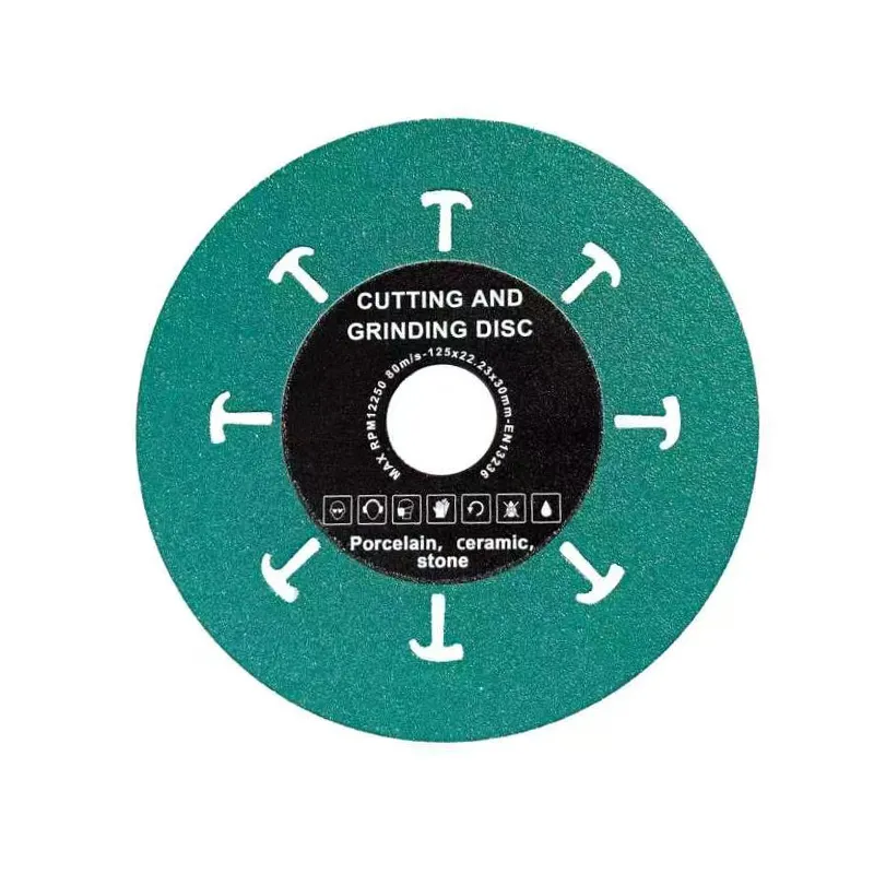 Diamond Brazed Cutting Grinding Disc for Porcelain Diamond Grit: #80/100 