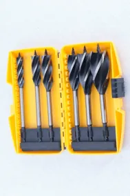 6pcs 4-Flute Auger Bit Length152mm - 16-18-20-22-25-32mm