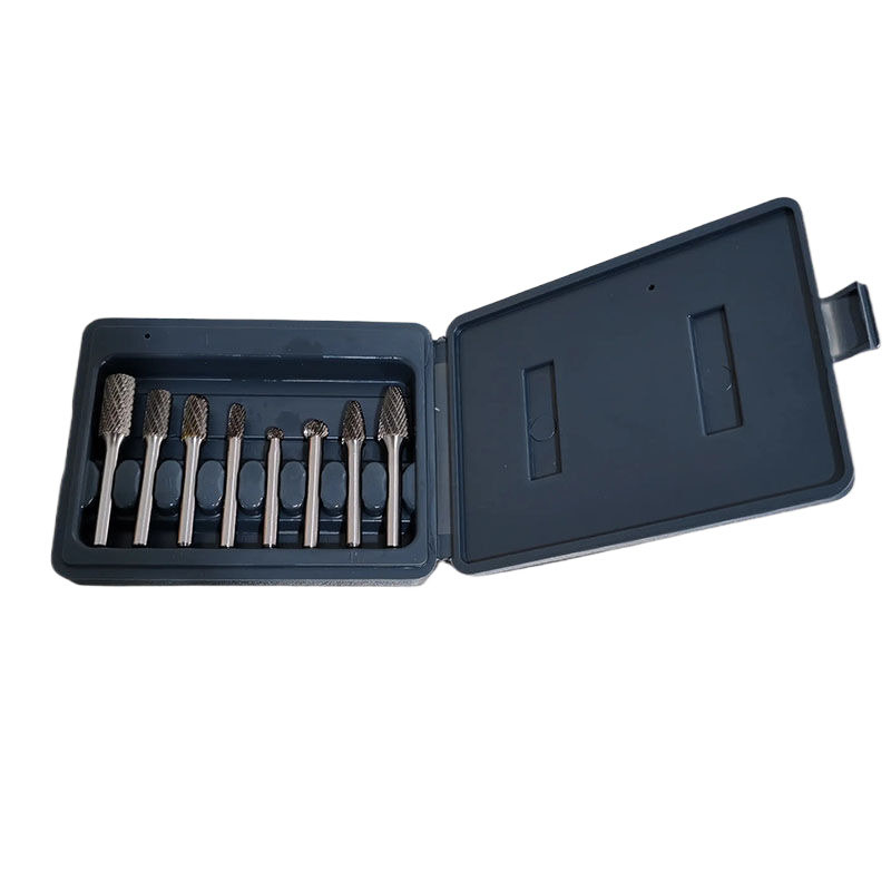 Carbide Burrs 8pcs/set SA/SB/SC/SD/SE/SF/SG/SL in plastic case