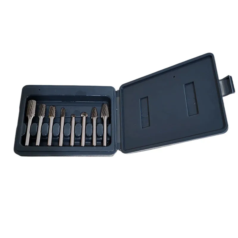 Carbide Burrs 8pcs/set SA/SB/SC/SD/SE/SF/SG/SL in plastic case